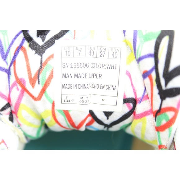 Skechers Street Uno Loving Love White/Multi Color Sneakers Shoes Womens SZ 10 US - Picture 8 of 8